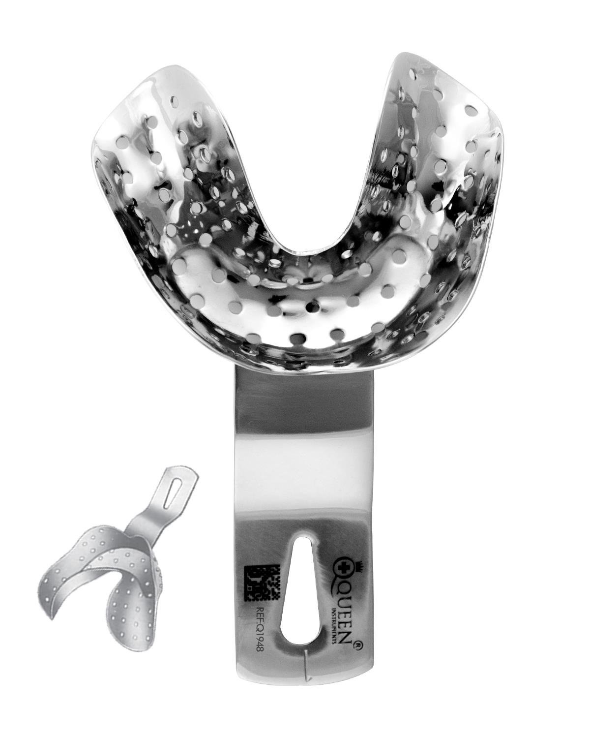 Alt Ön Dişli, Arka Dişsiz (Kenedy) Ölçü Kaşiğı fig. 2 6.5cm/5cm 9,8cm