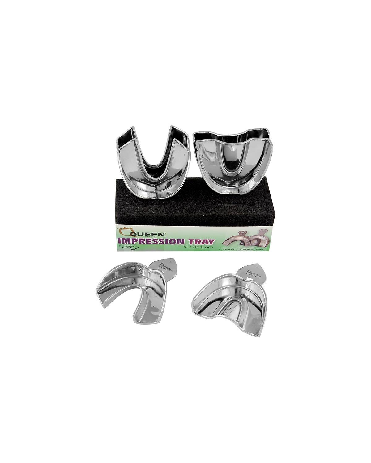 Alt-Üst Dişli, Deliksiz Ölçü Kaşiğı Seti 6 Parça/Pkt