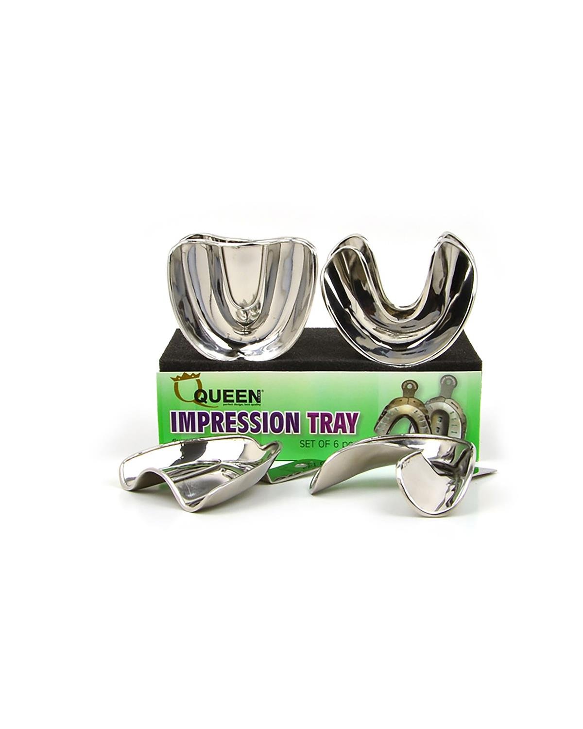 Alt-Üst Dişsiz, Deliksiz Ölçü Kaşiğı Seti fig. 5 10,5cm 6 Parça/Pkt