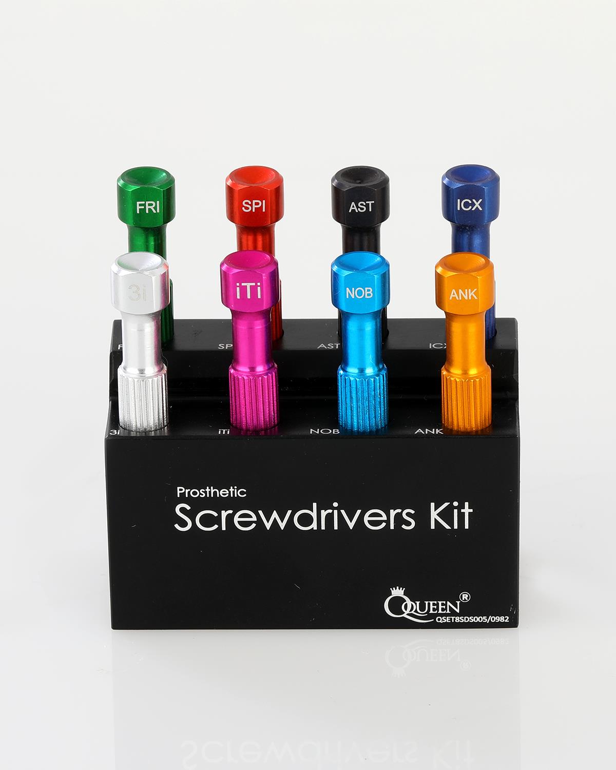 Altıgen İmplant Vida Sürücüsü 8 Ad./Kaset