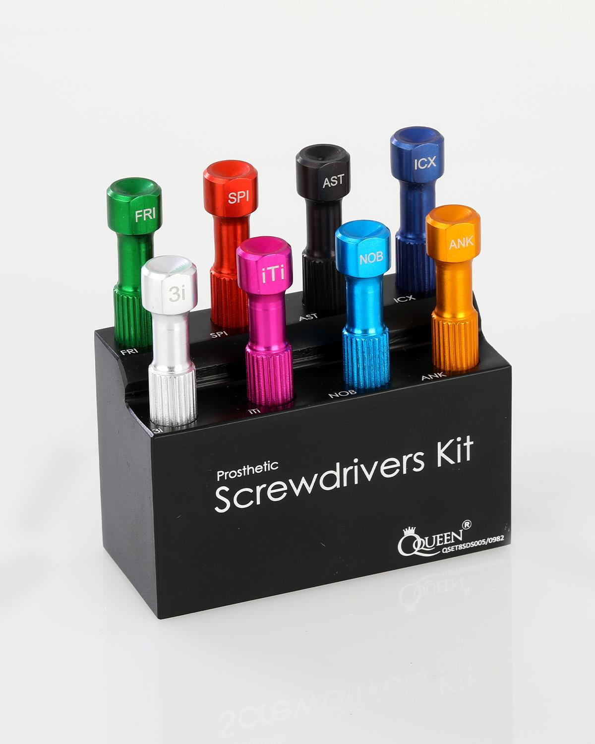 Altıgen İmplant Vida Sürücüsü 8 Ad./Kaset