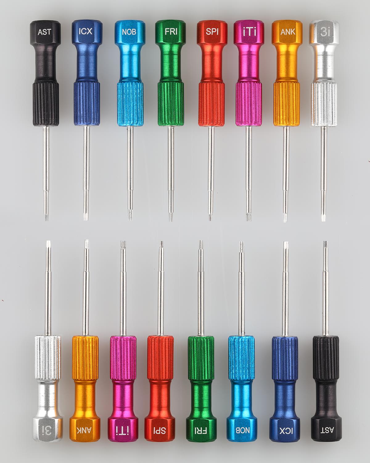 Altıgen İmplant Vida Sürücüsü 8 Ad./Kaset