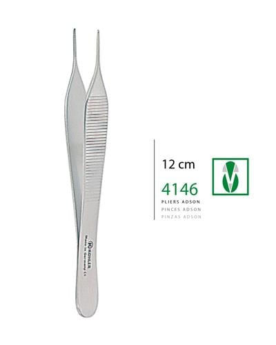 Dişli Penset Adson 12cm