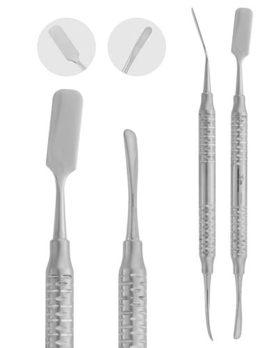 Doğrusal Dikdörtgen/Dikdörtgen Periost Elevatörü PRICHARD 10mm/4,5mm 20cm