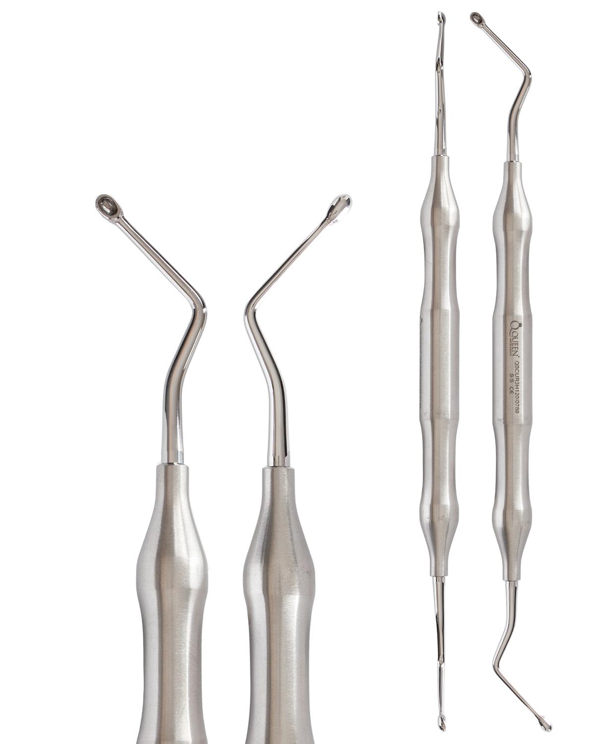 Doğrusal, Kaşık Cerrahi Küret MARTINI 14cm