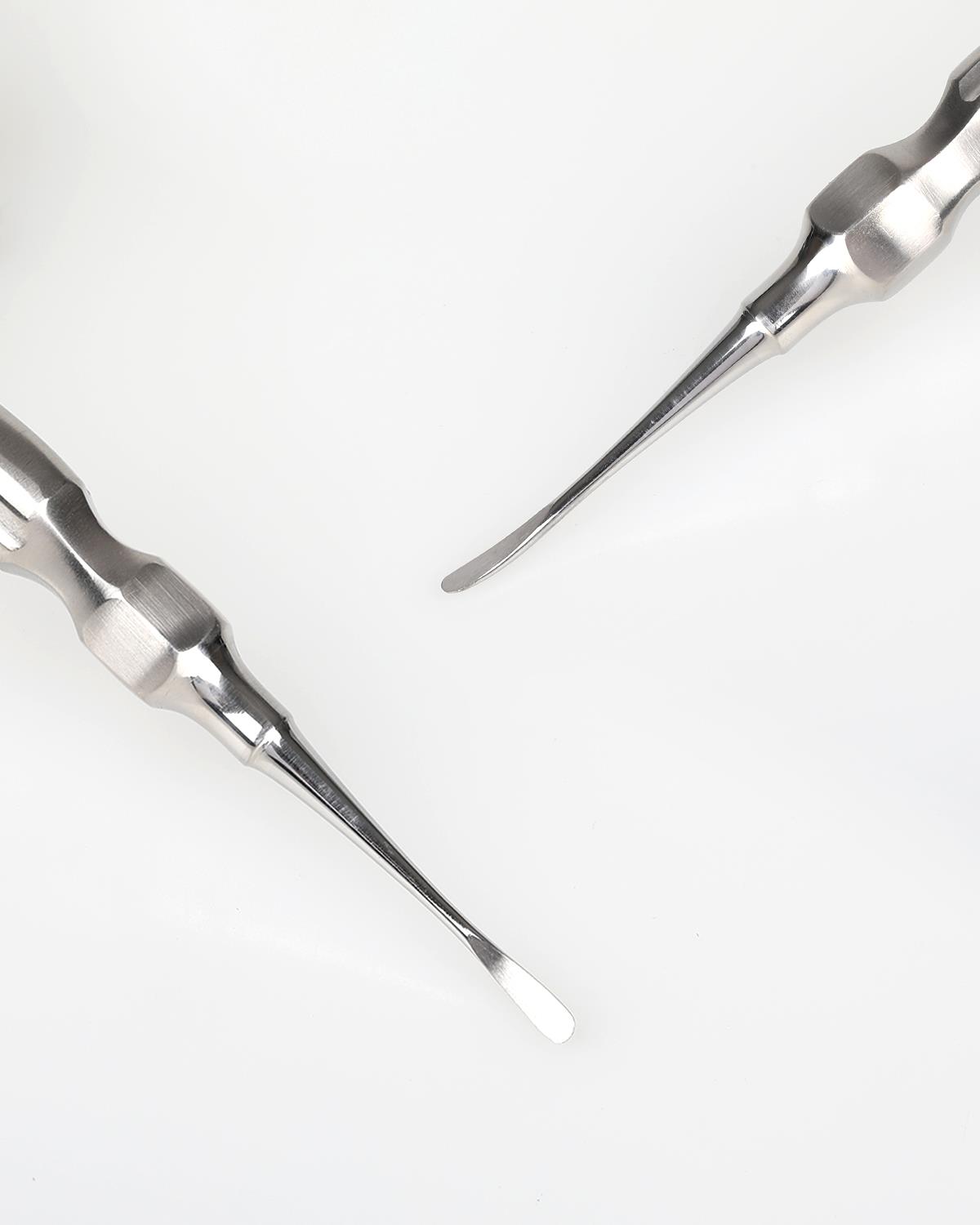 Doğrusal Oval Periost Elevatörü 5mm/2,9mm 19cm