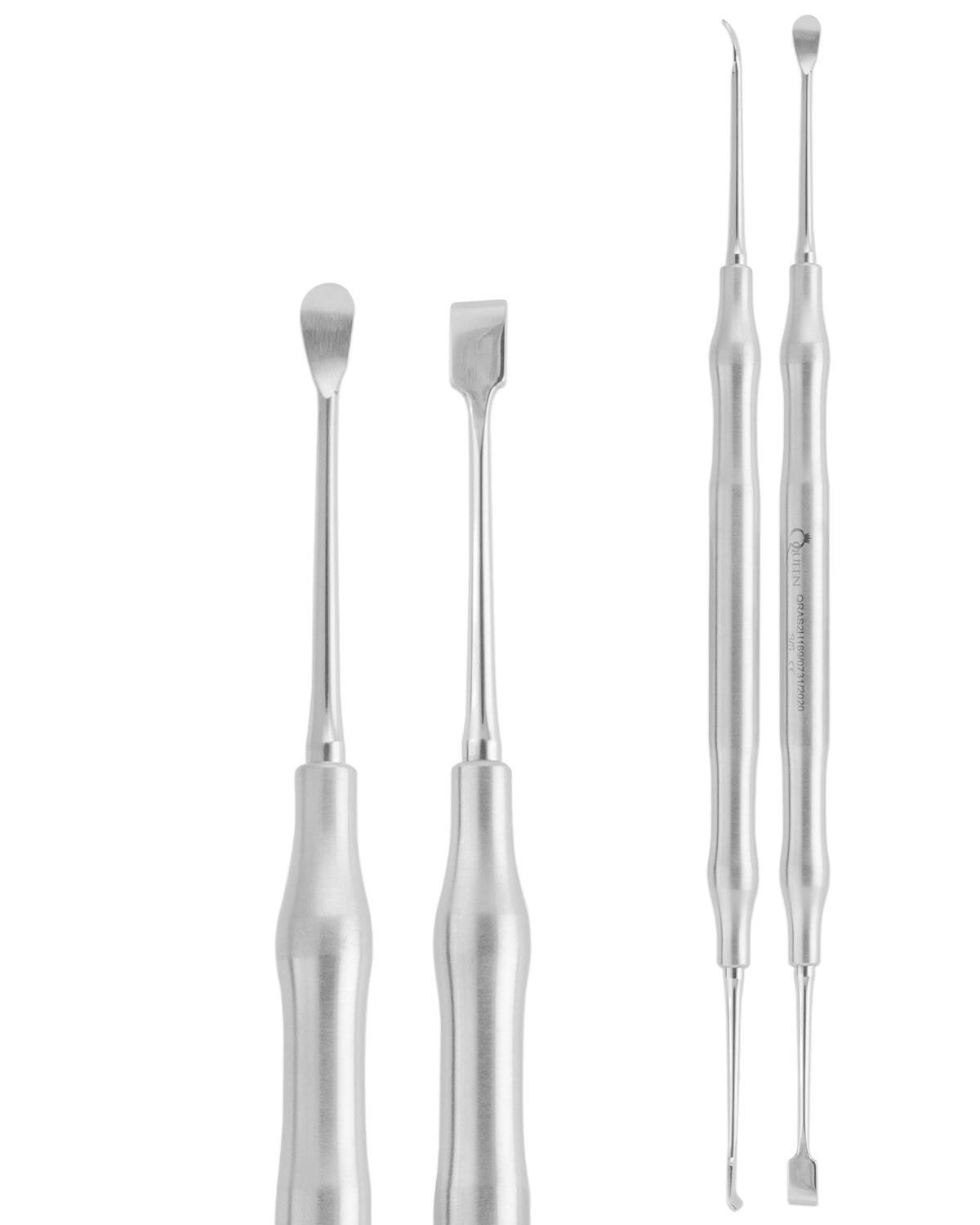 Doğrusal Oval/Dikdörtgen Periost Elevatörü HOWARTH 5mm/4,5mm 18,5cm