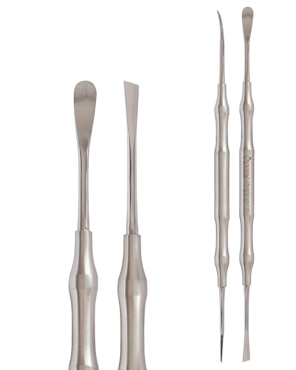 Doğrusal Oval/Keski Periost Elevatörü HOWARD 6mm/4mm 18cm