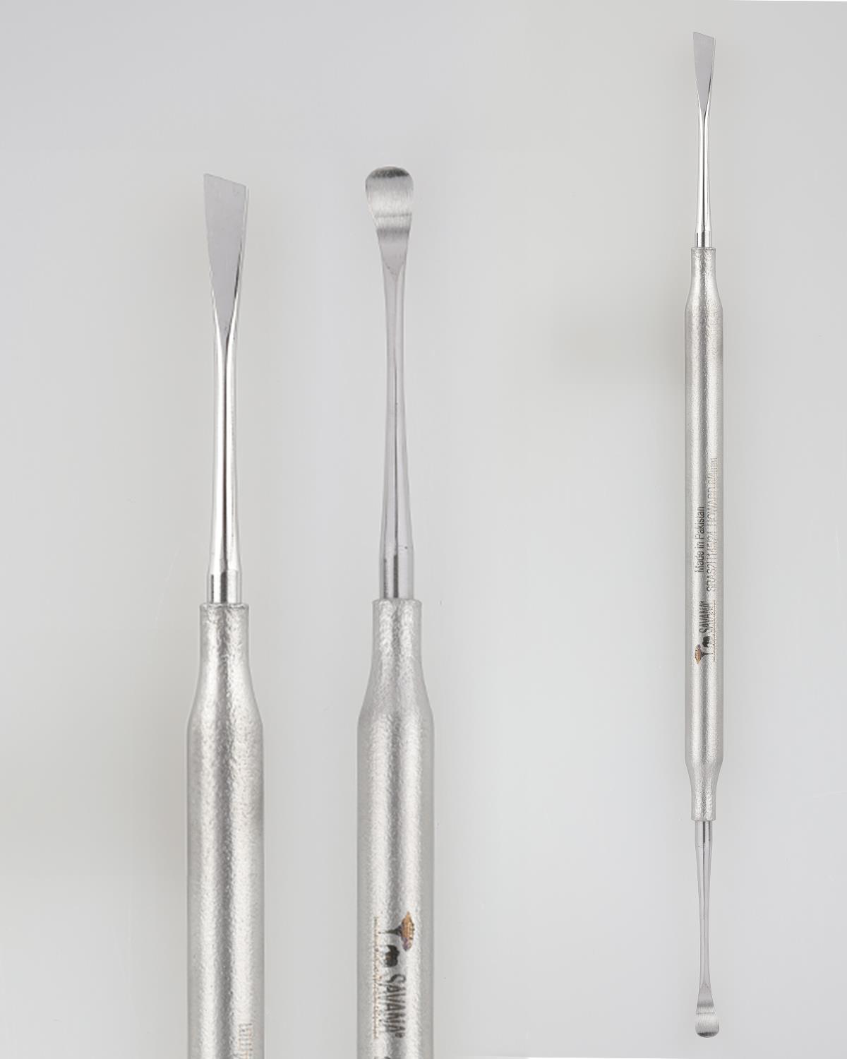 Doğrusal Oval/Keski Periost Elevatörü HOWARD 6mm/4mm 18cm