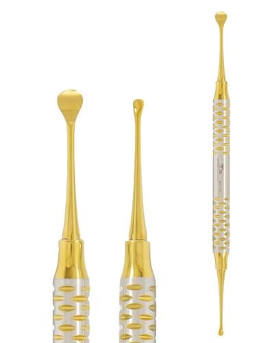 Doğrusal Oval/Oval Periost Elevatörü Molt 6mm/2,7mm 18cm