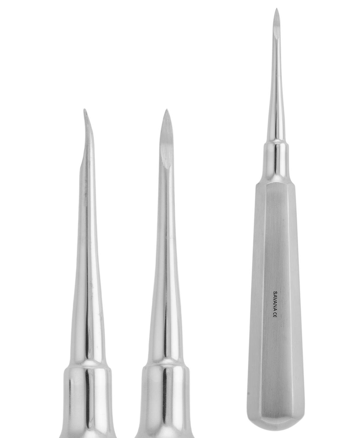 Düz Apekso Heidbrink Elevatör Heidebrink 2,5mm 15cm