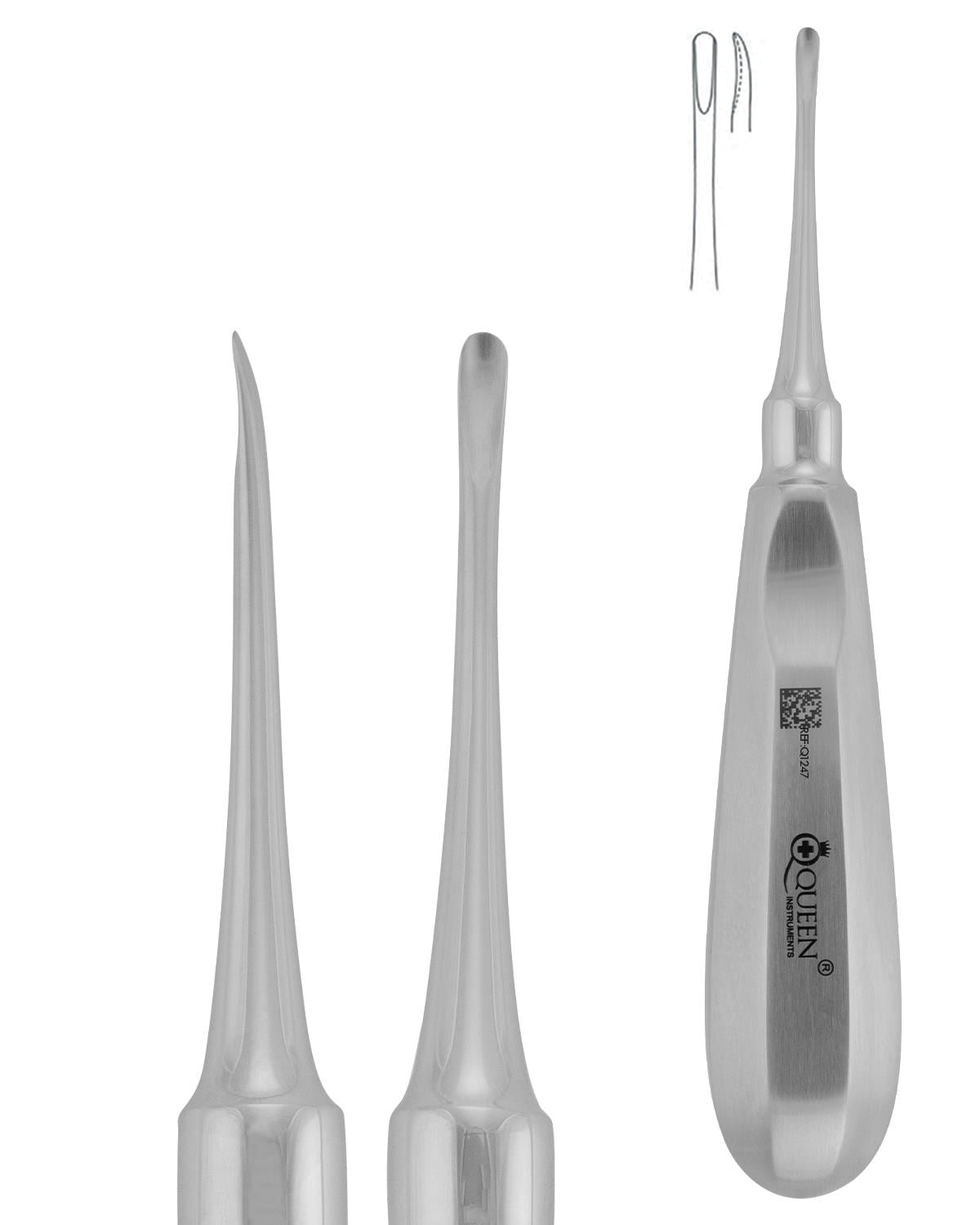 Düz Bien Elevatör Friedman Fig 1 3mm 16cm