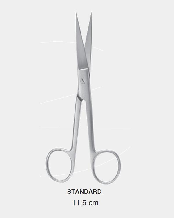 Düz Cerrahi Makas 11,5cm