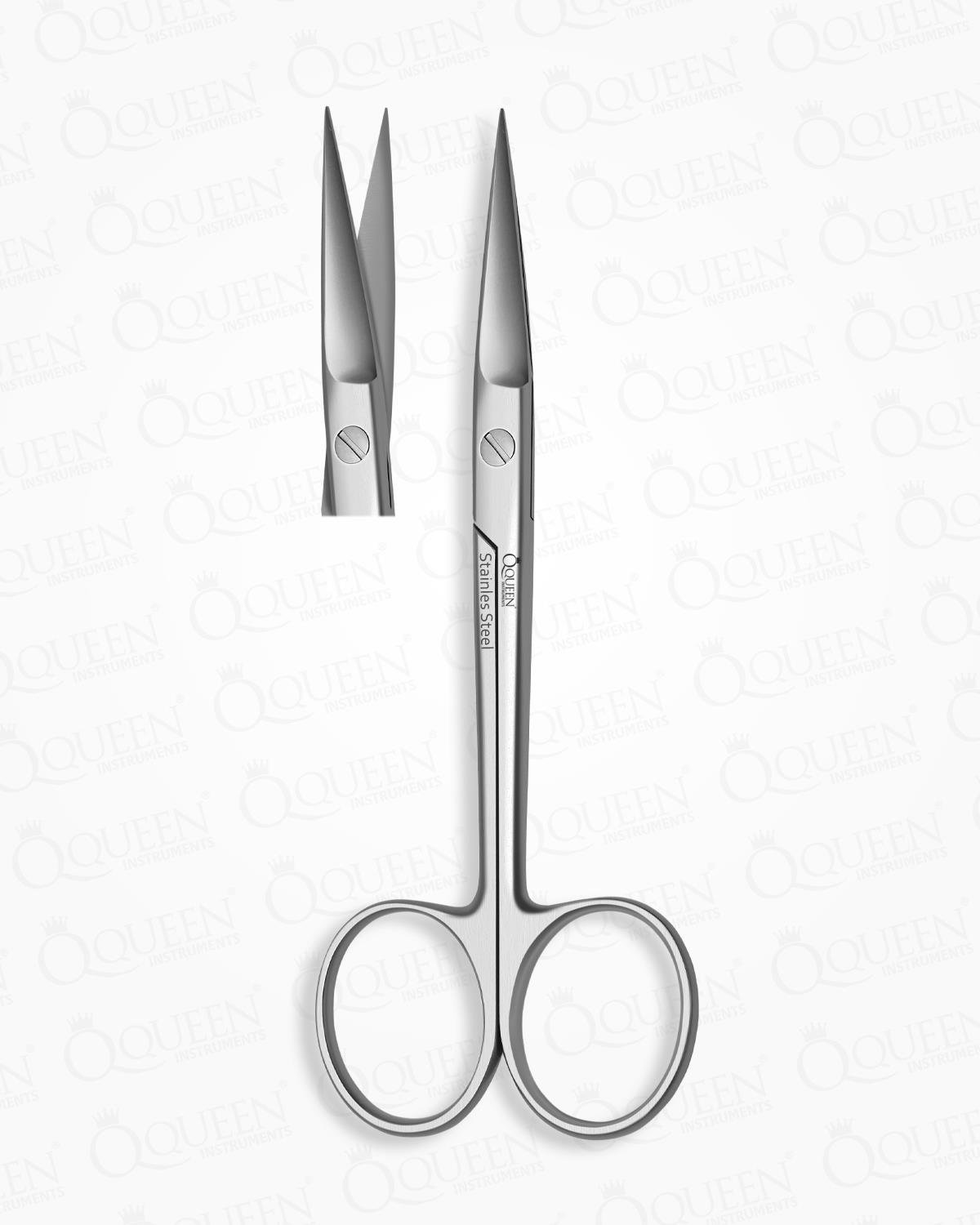 Düz Cerrahi Makas Iris 11,5cm