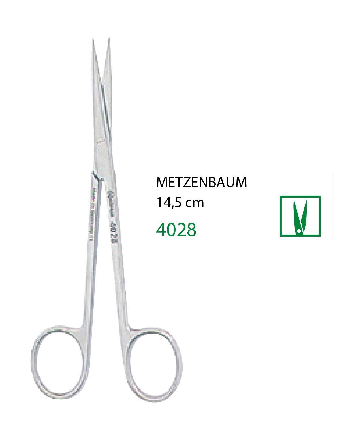 Düz Cerrahi Makas Metzenbaum