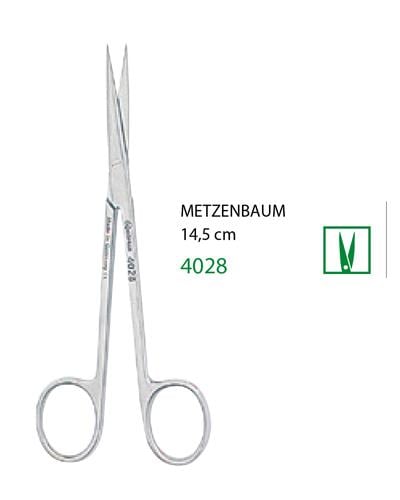 Düz Cerrahi Makas Metzenbaum