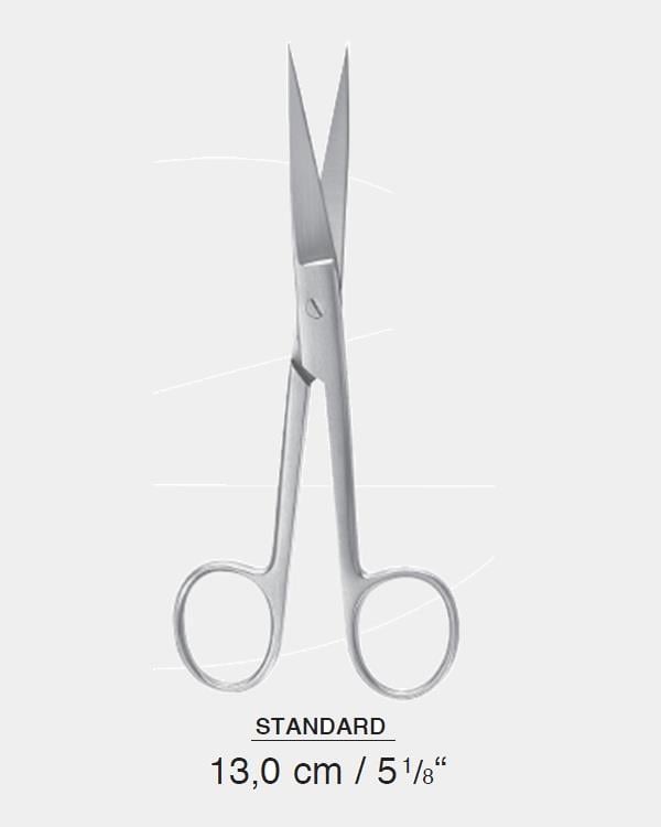 Düz Cerrahi Makas Standart 13cm