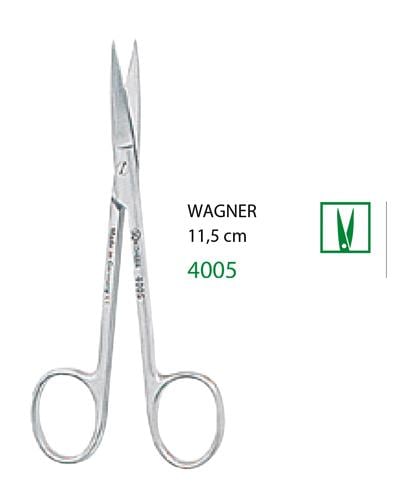 Düz Cerrahi Makas Wagner 11,5cm