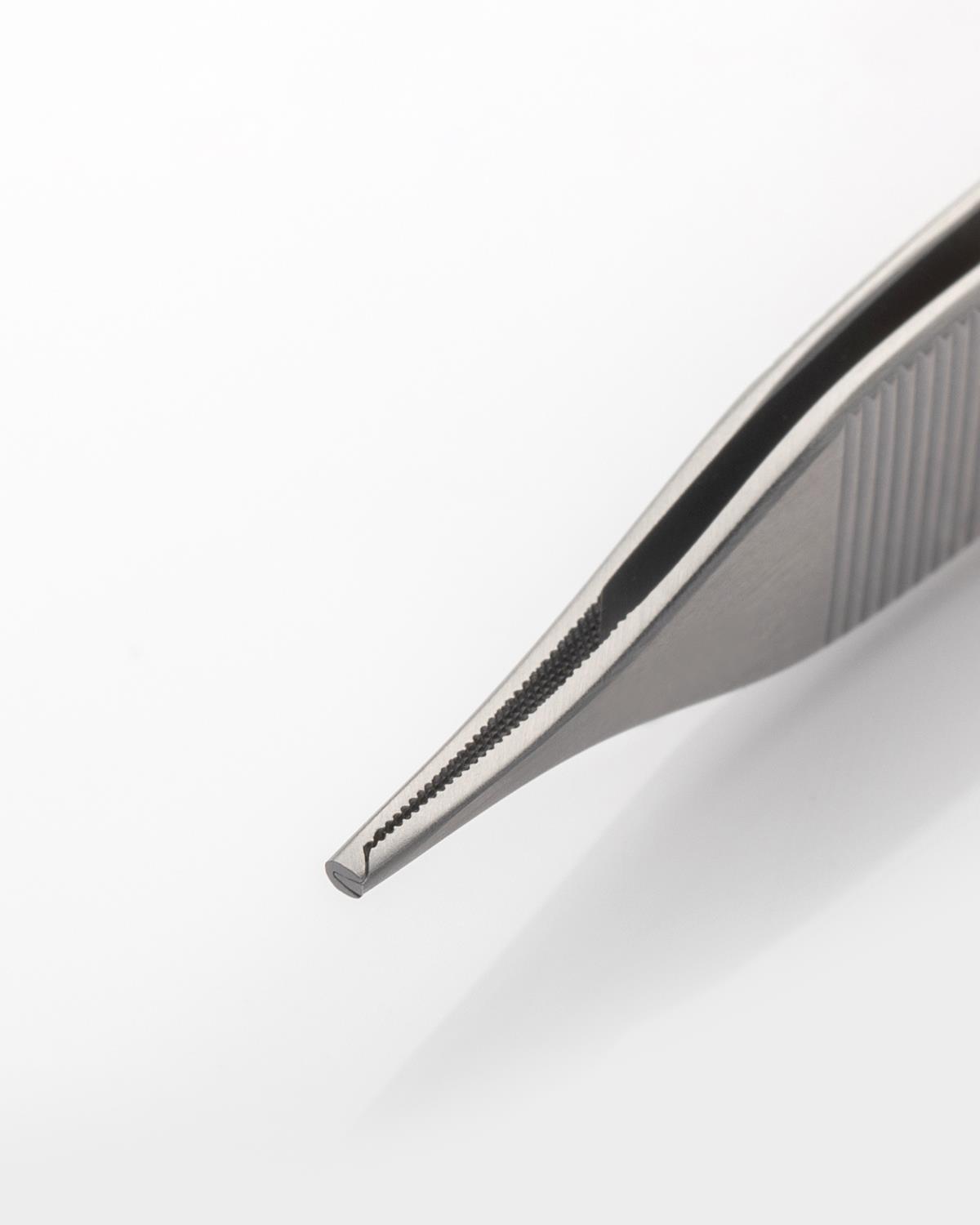 Düz Dişli Penset Adson 12cm