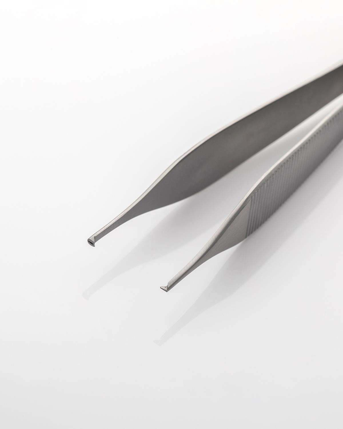 Düz Dişli Penset Adson 12cm