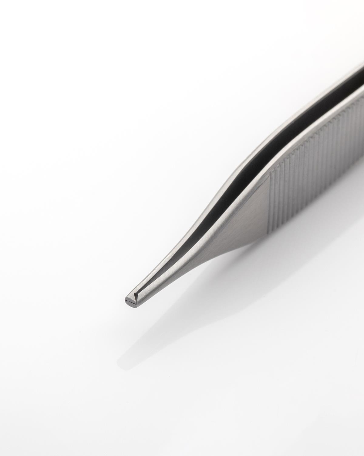 Düz Dişli Penset Adson 12cm