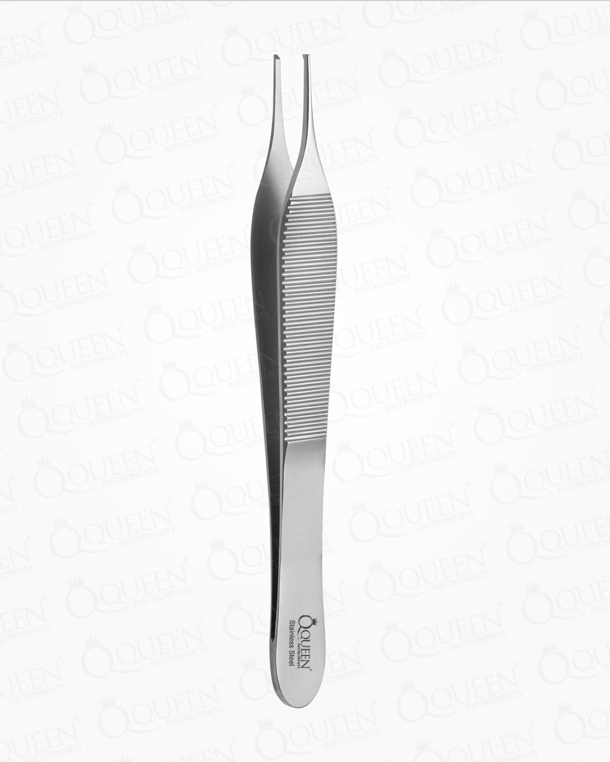 Düz Dişli Penset Adson 2mmx1mm 12cm