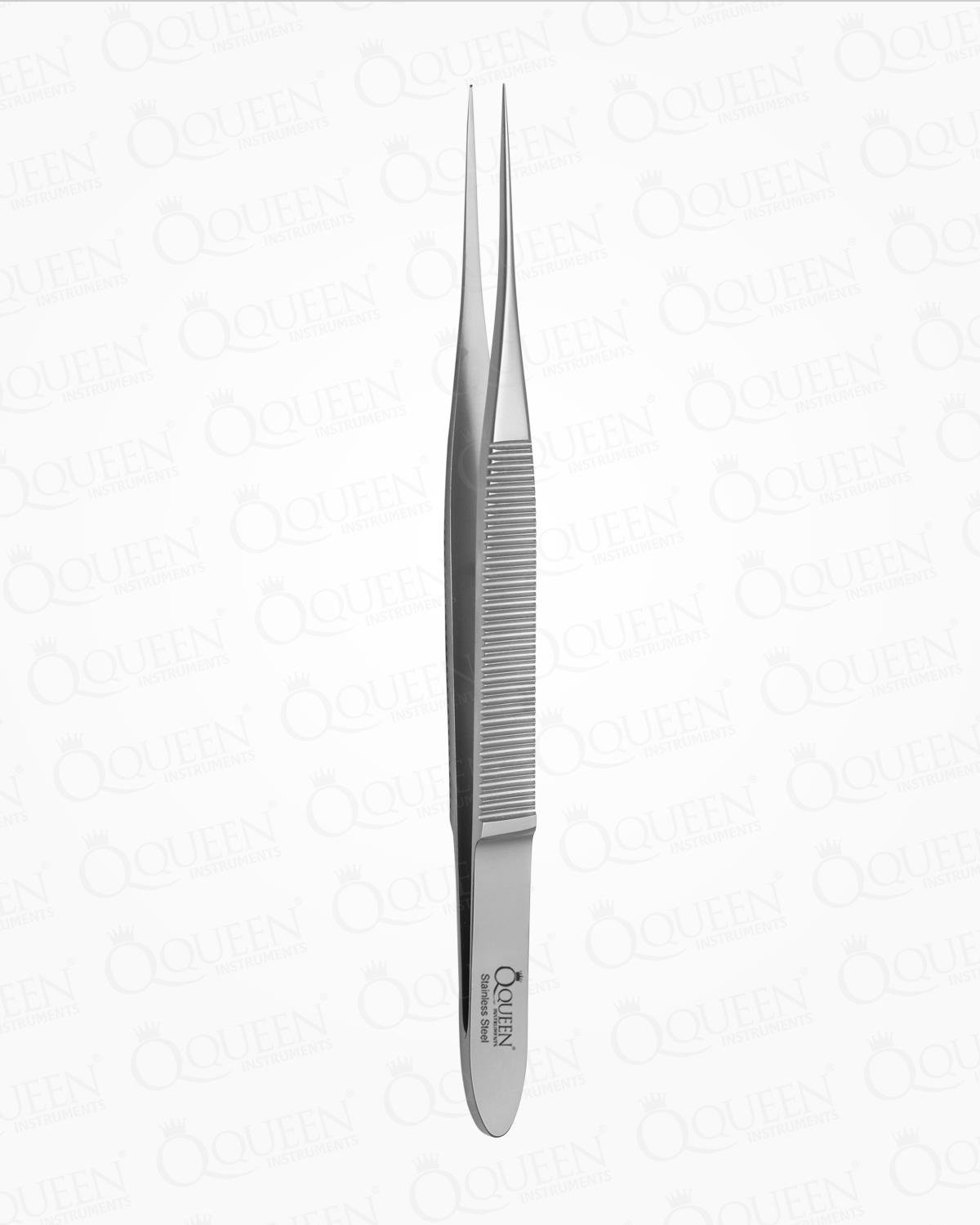 Düz Dişli Penset Micro-Adson 1,2x0,9mm 15cm