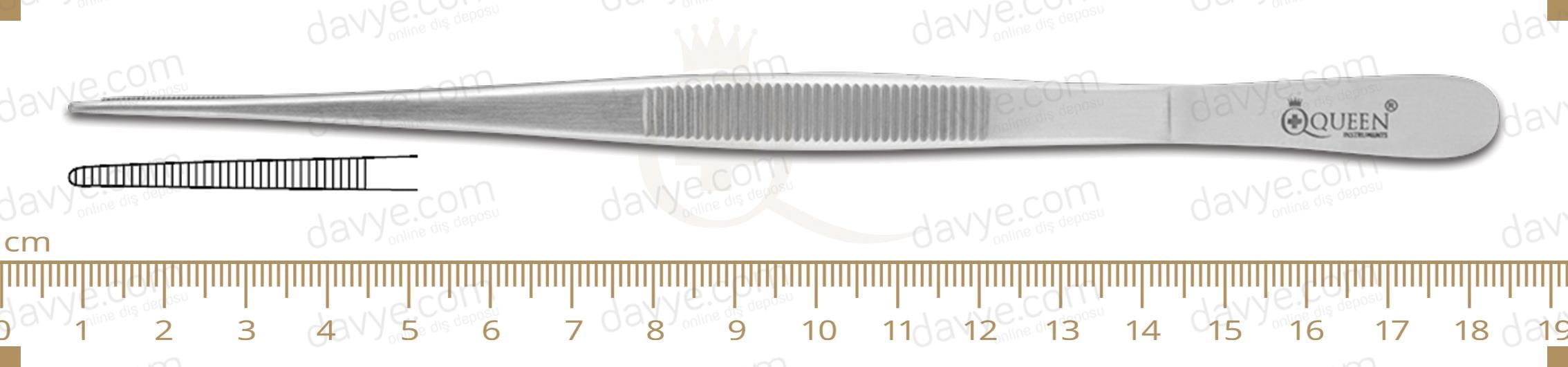 Düz Dişsiz Penset Taylor 17,5cm
