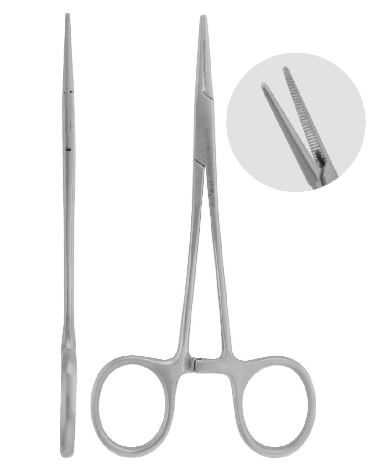 Düz Hemostat (Klemp) Halsted-Mosquito 12cm
