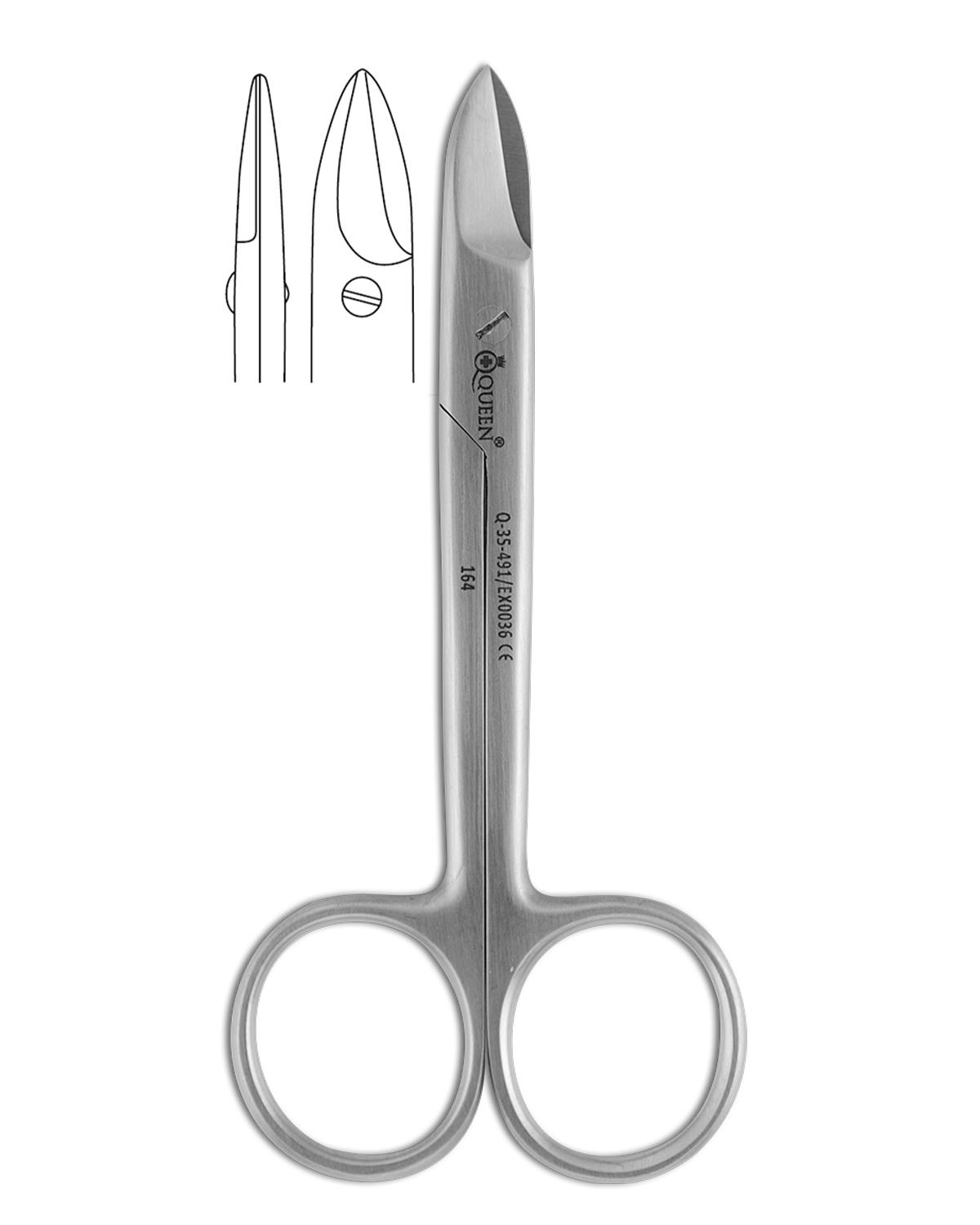 Düz Kron ve Tel Makası 10,5cm