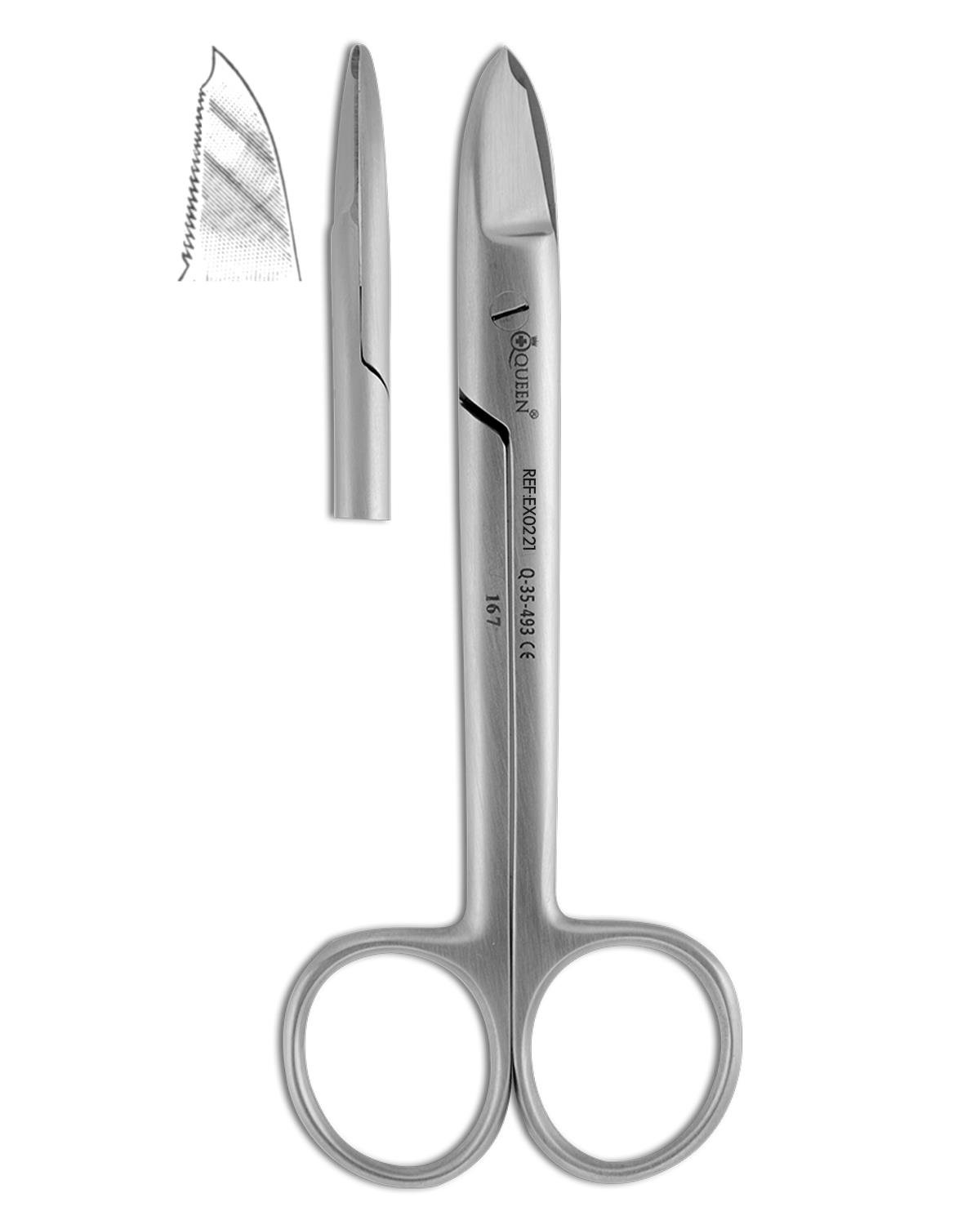 Düz Kron ve Tel Makası 12cm