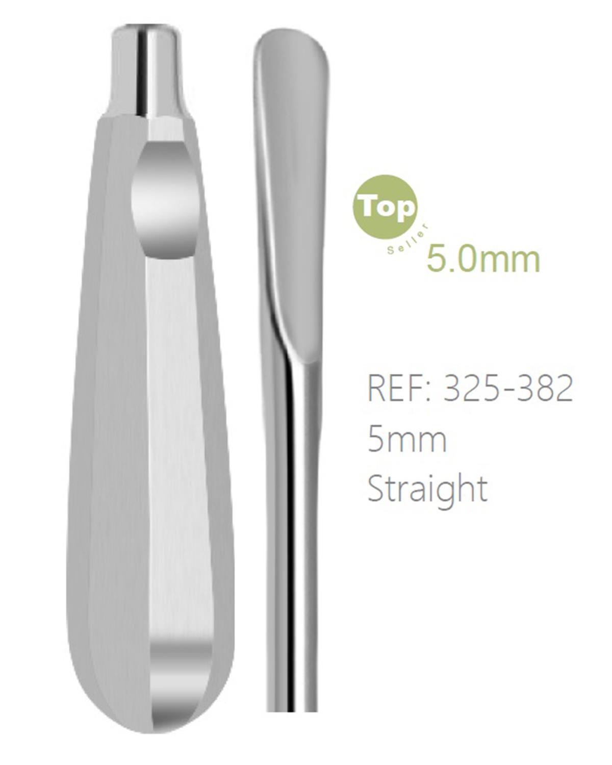 Düz Lüxatör Elevatör Lüxatör 5mm 16cm