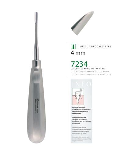 Düz Lüxatör Elevatör LUXCUT 4mm