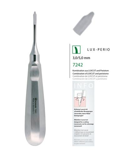 Düz Lüxatör Elevatör LUXCUT 5,0/3,0 mm