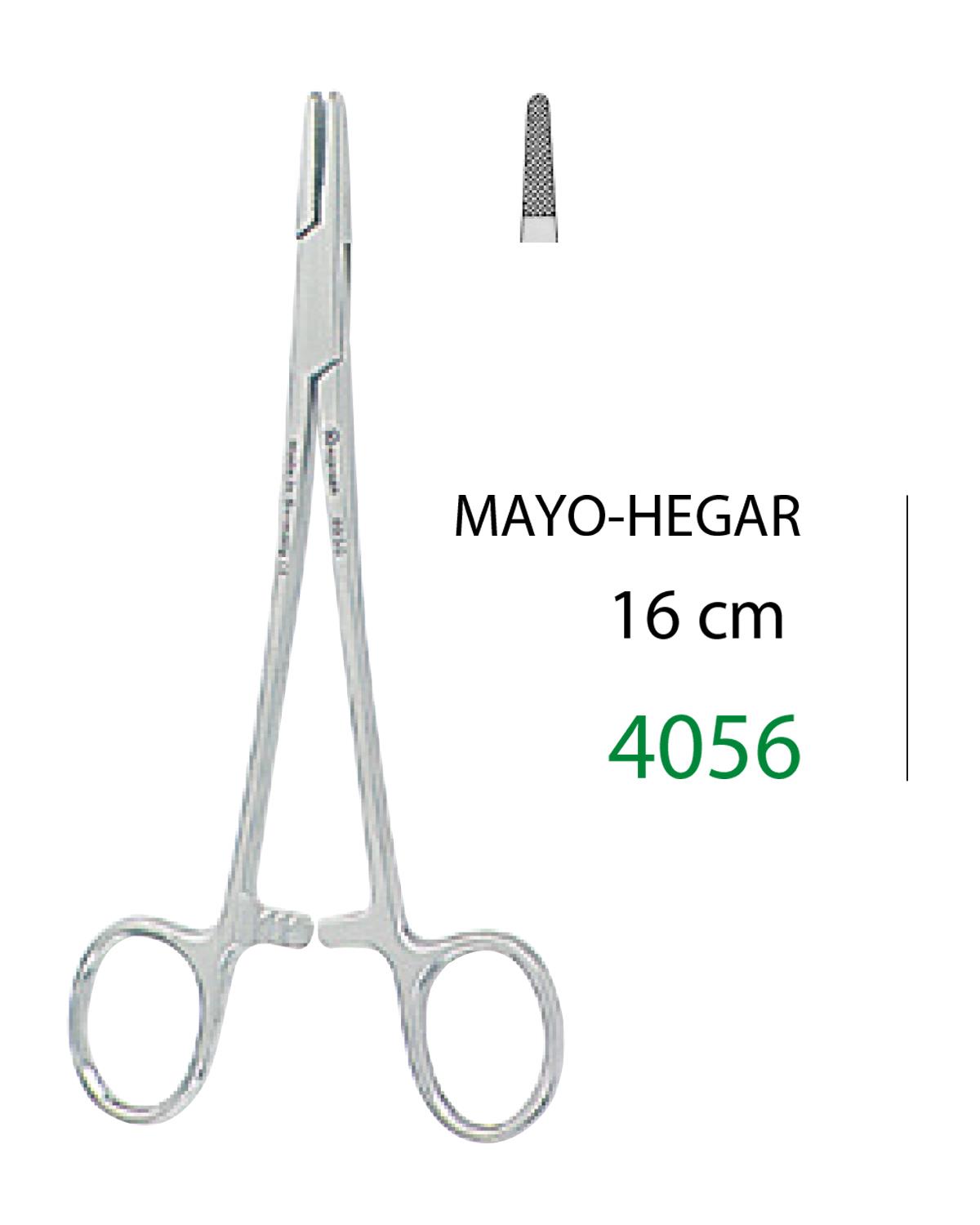 Düz Makas Portegü Mayo-Hegar 16cm