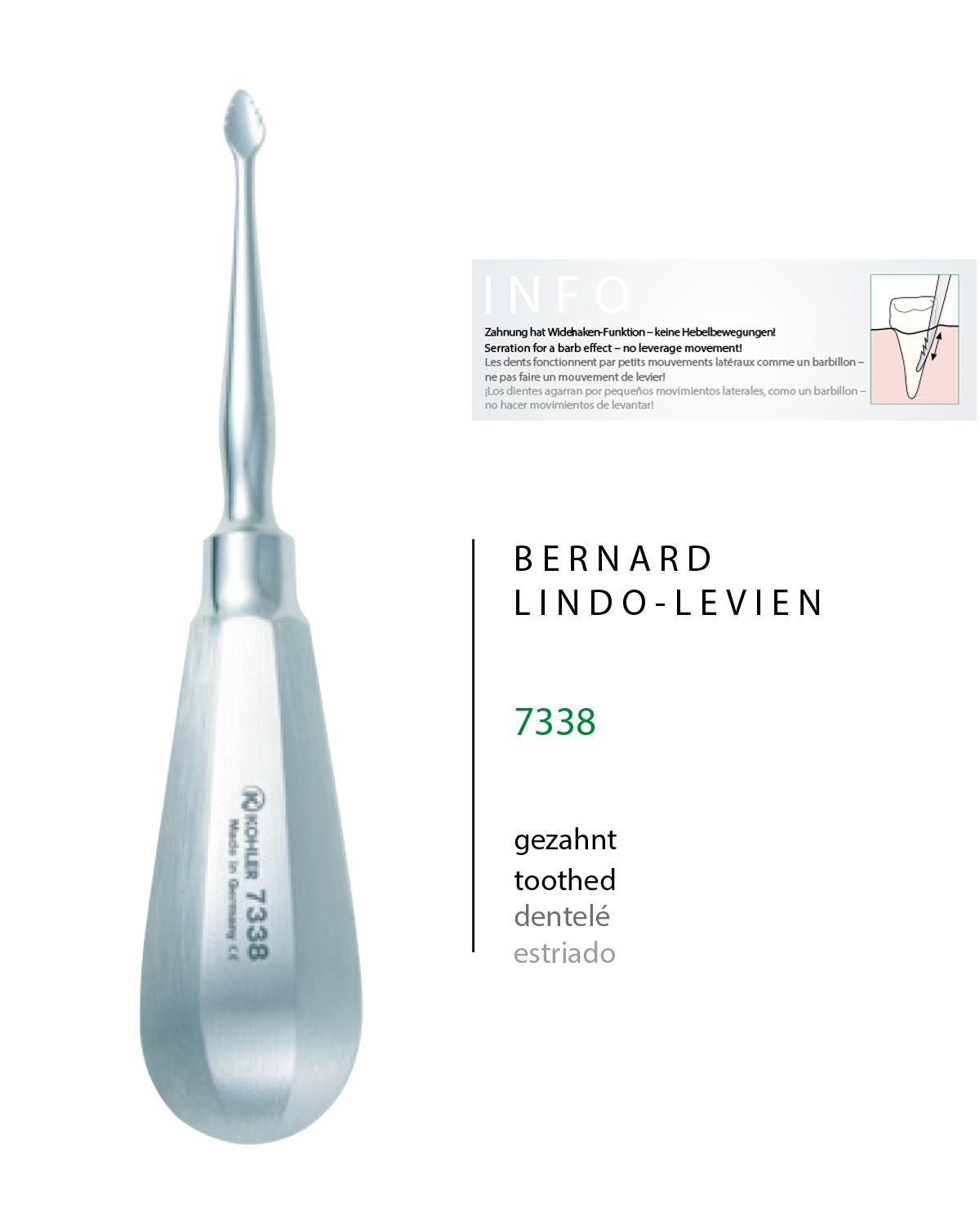 Düz Ok Uçlu Elevatör Bernard