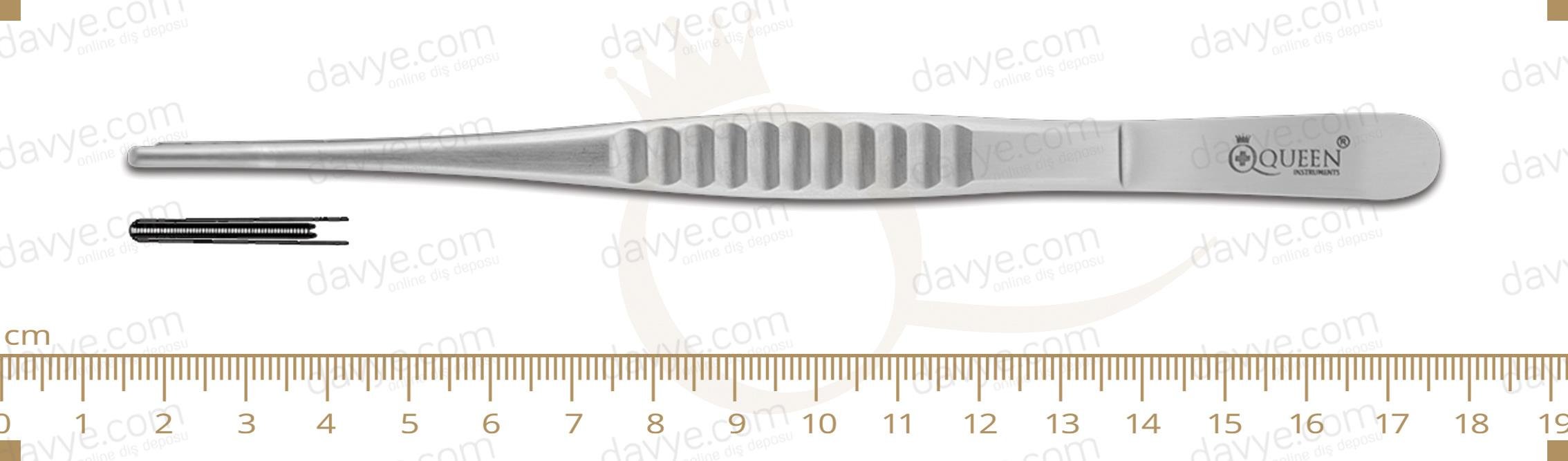 Düz Penset Debakey 16cm