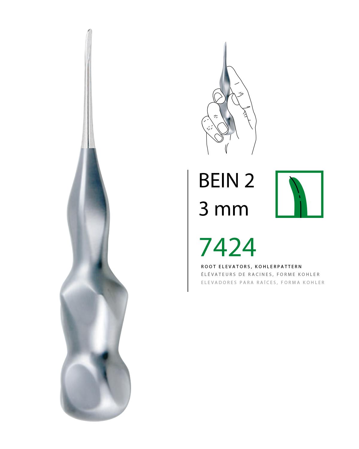 Eğri Bien Elevatör Bien 3mm
