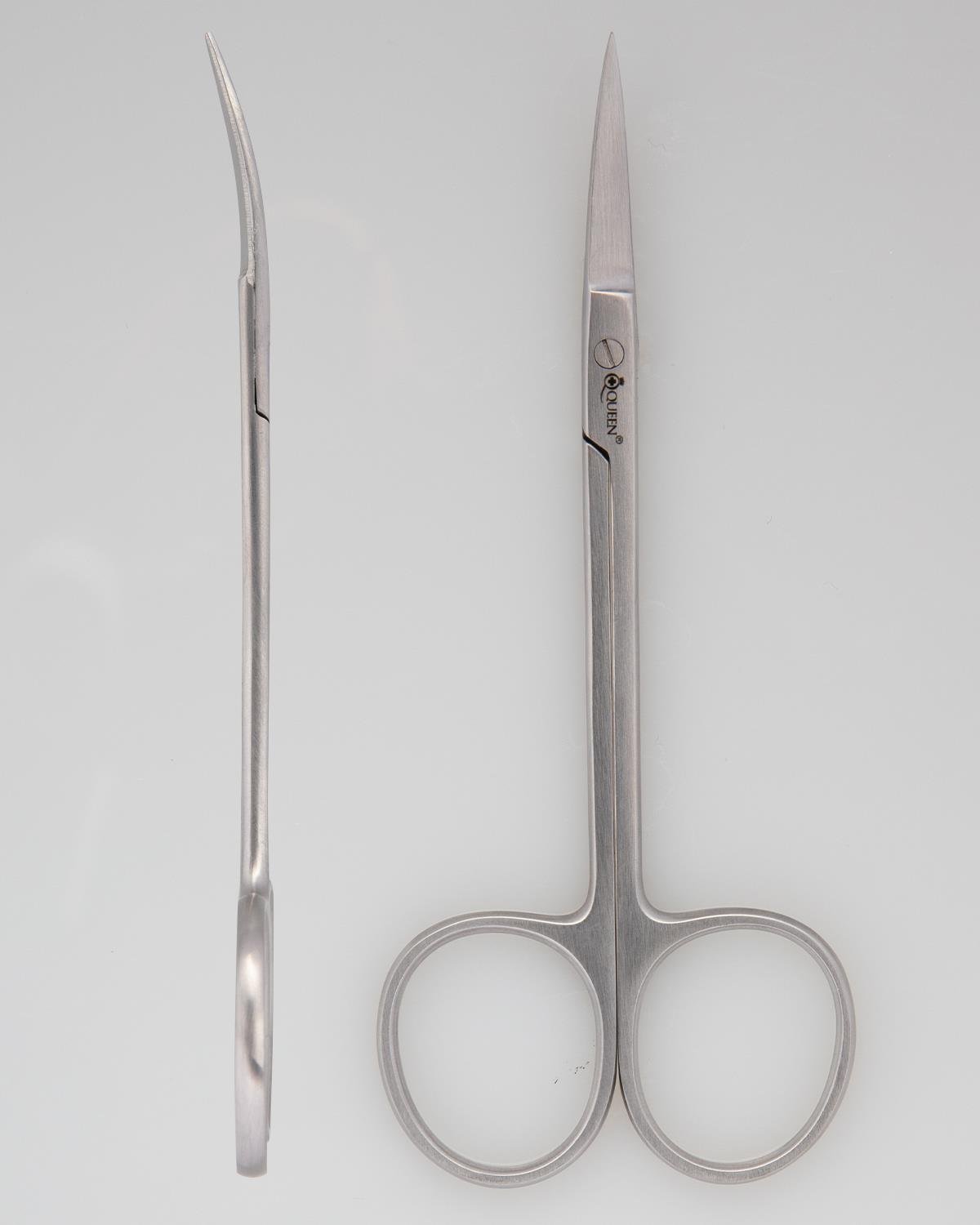 Eğri Cerrahi Makas Iris 11,5cm