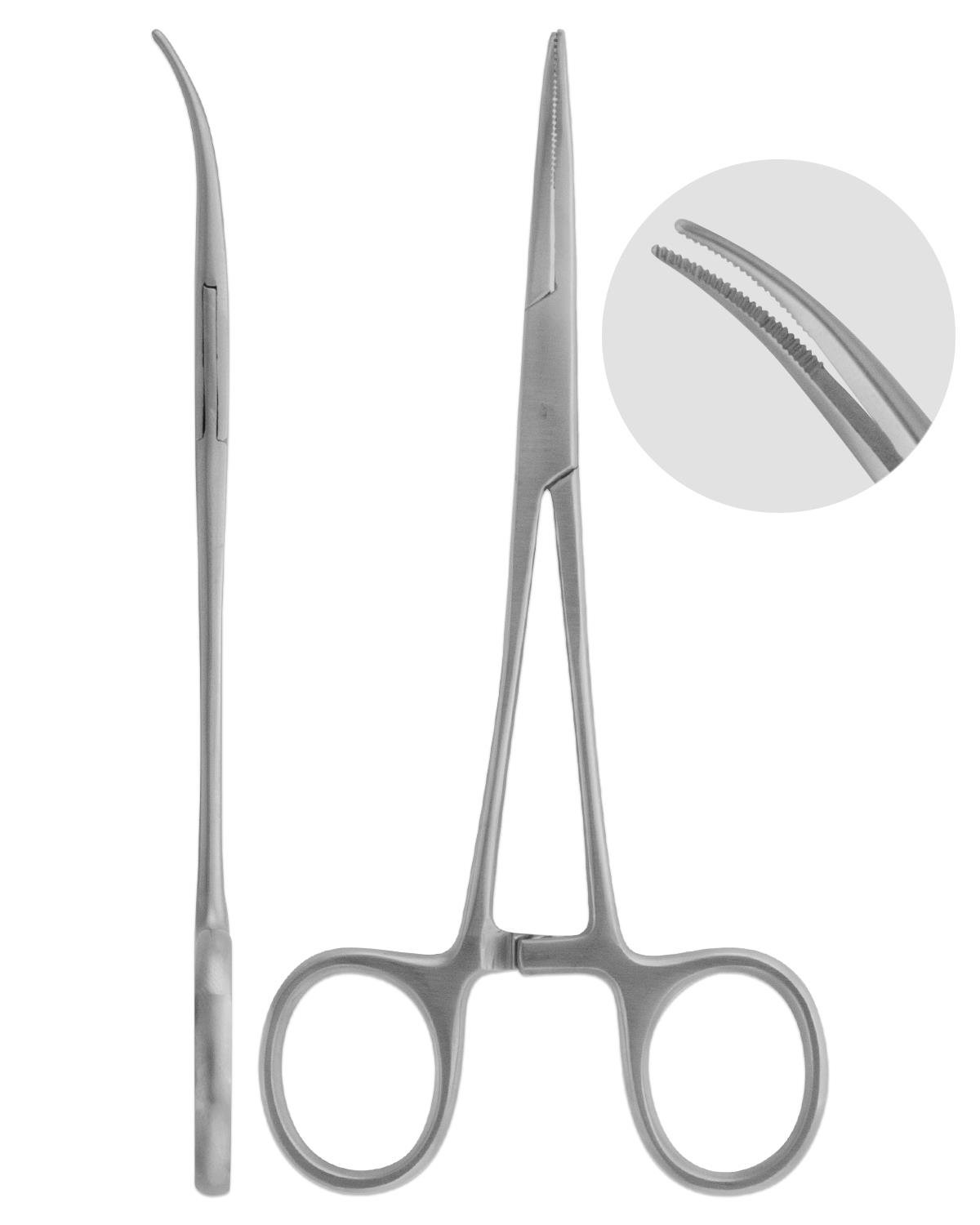 Eğri Hemostat (Klemp) CRILE 14cm