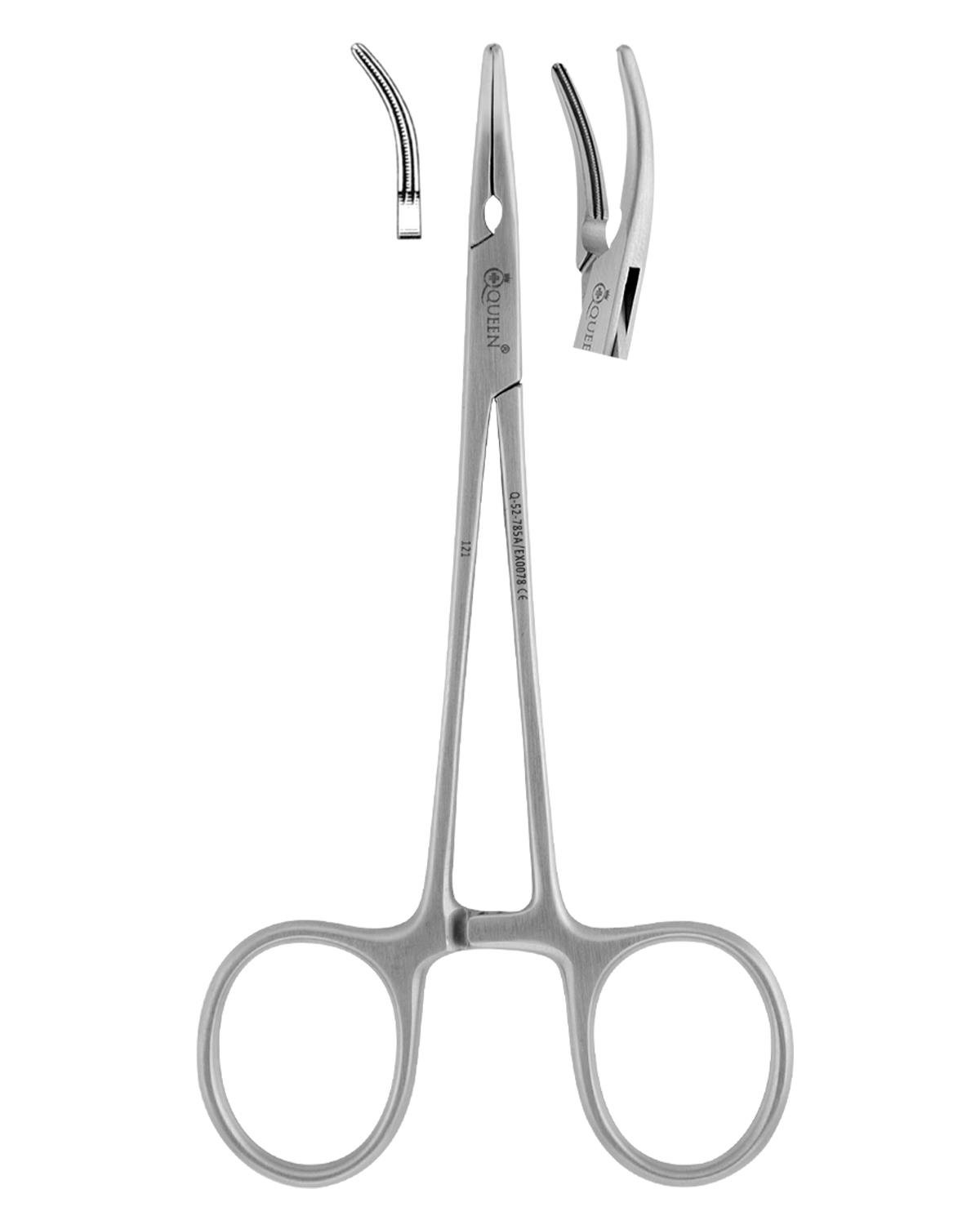 Eğri Hemostat (Klemp) Debakey-Mosquito 12,5cm