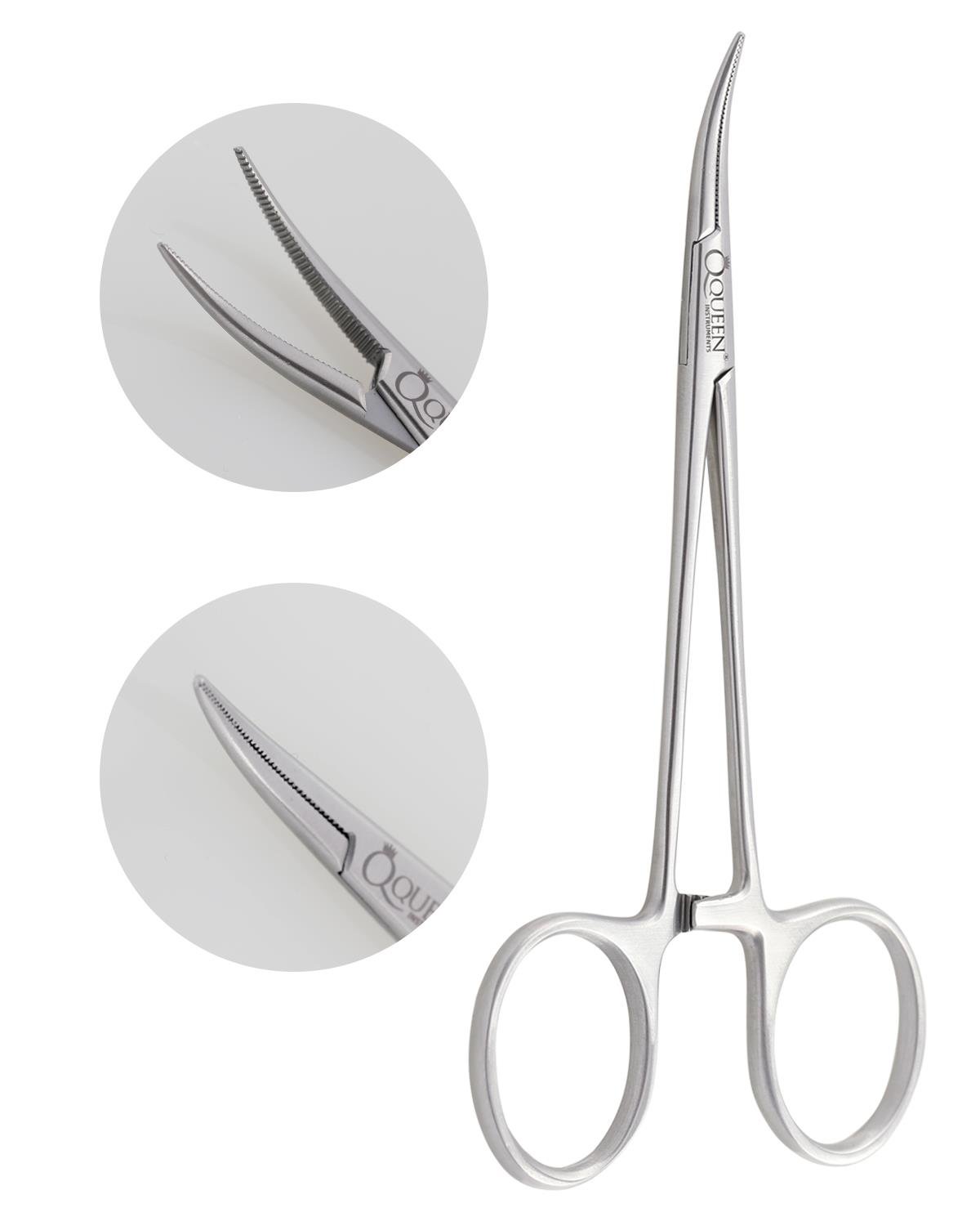 Eğri Hemostat (Klemp) Mosquito 12cm