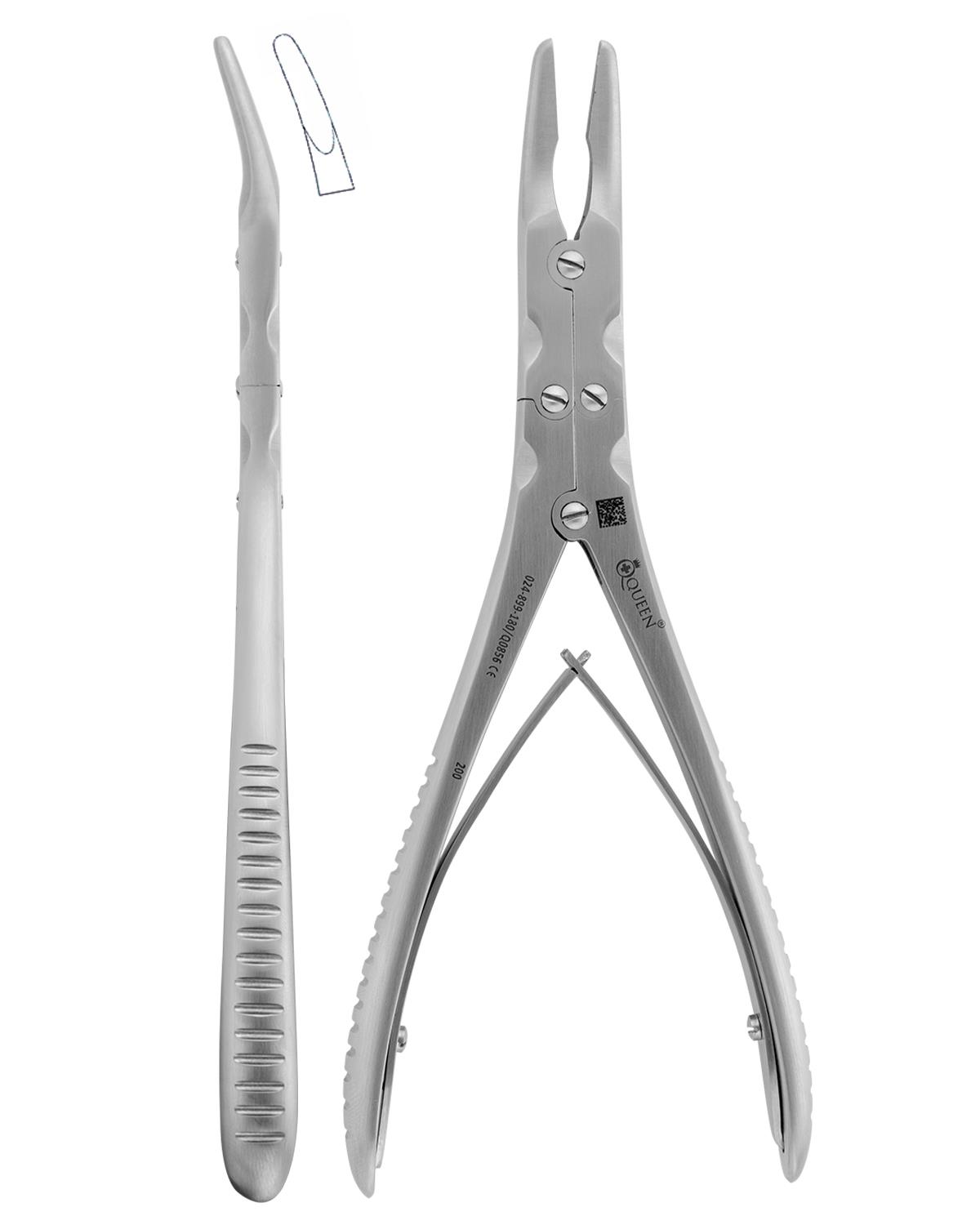 Eğri Kemik Pensi Beyer 18cm