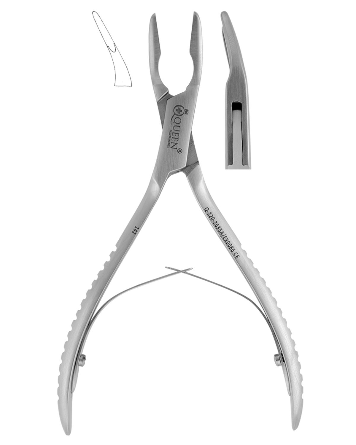 Eğri Kemik Pensi FRIEDMAN 14cm