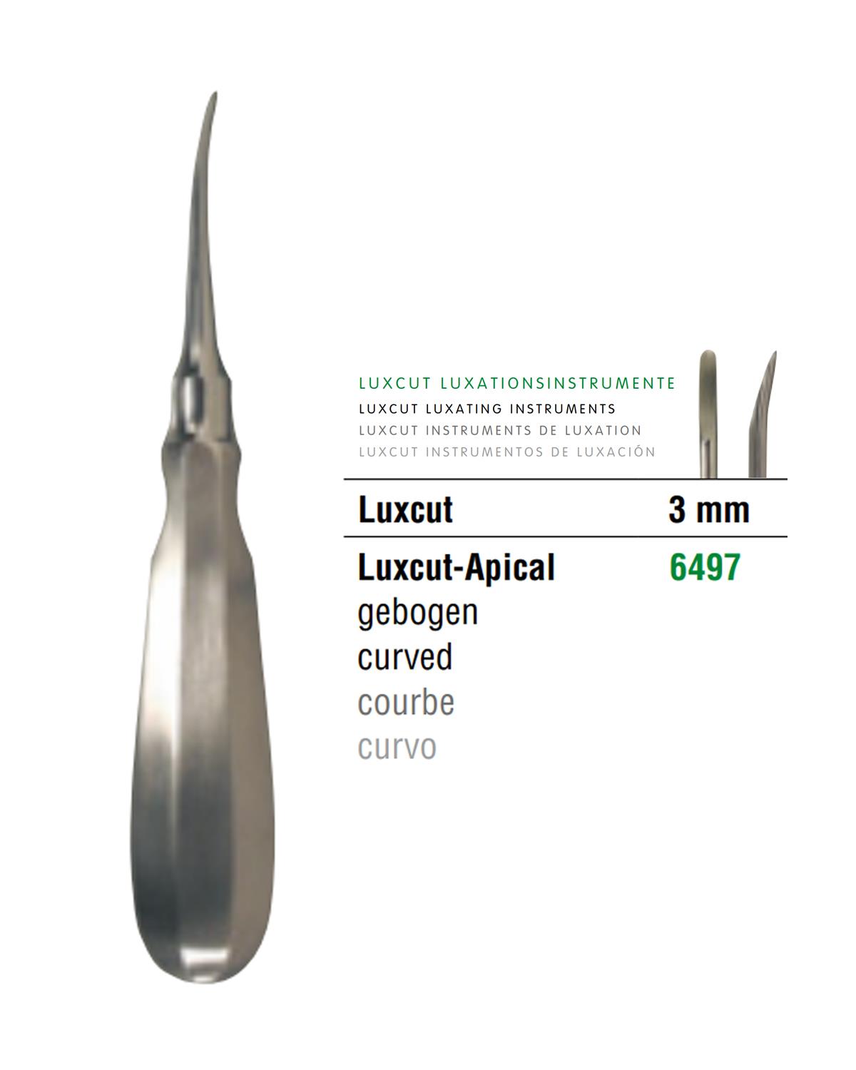 Eğri Lüxatör Elevatör LUXCUT 3mm