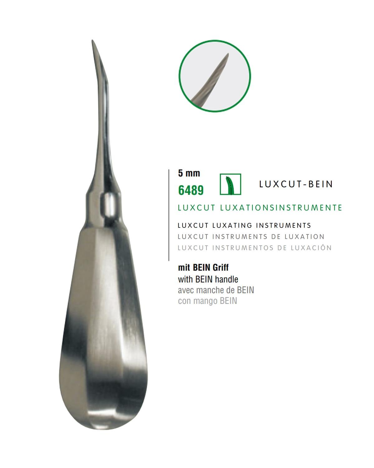 Eğri Lüxatör Elevatör LUXCUT 5mm