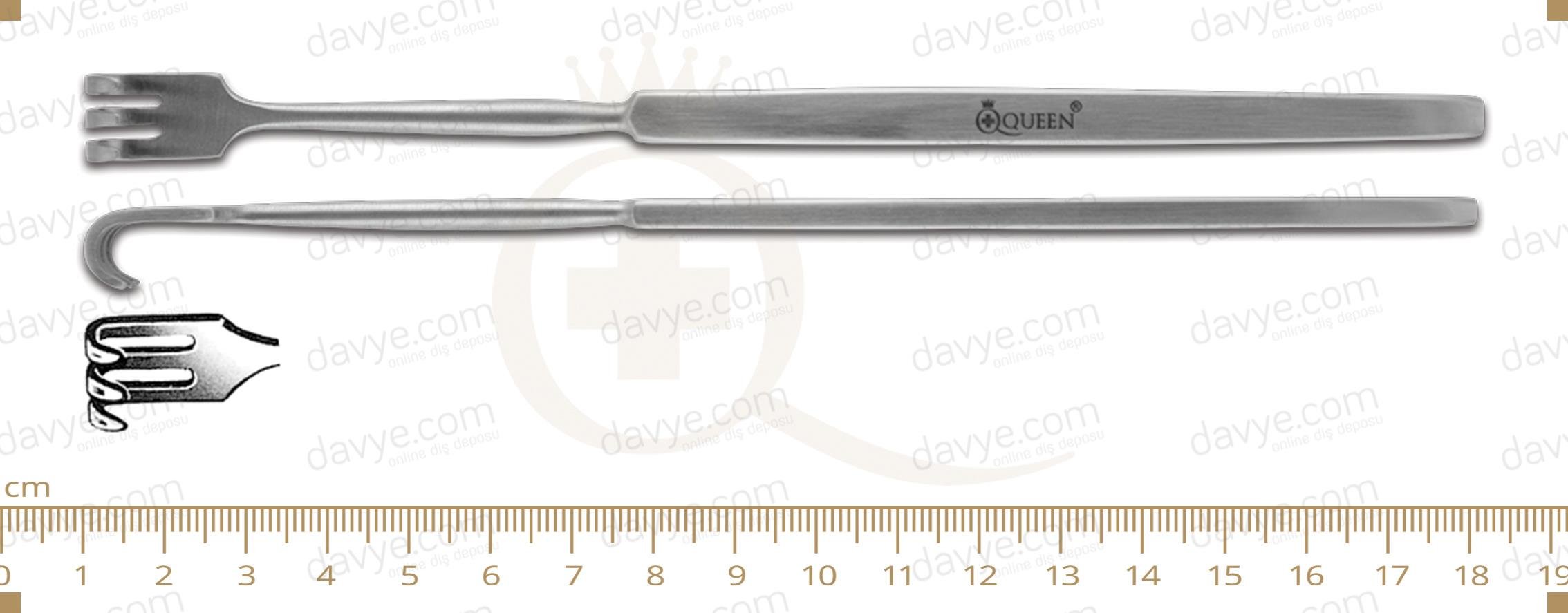 Ekartör Tracheal 16cm