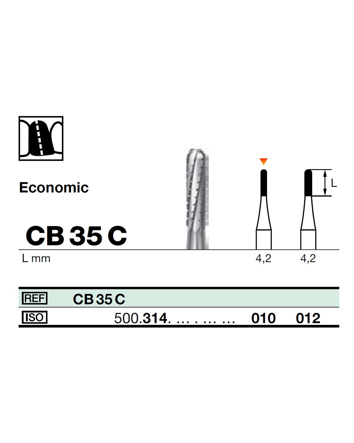 FBCB35C Aeratör Tungsten Karbit Yuvarlak Bitim Silindir, Kron Kesici Frez