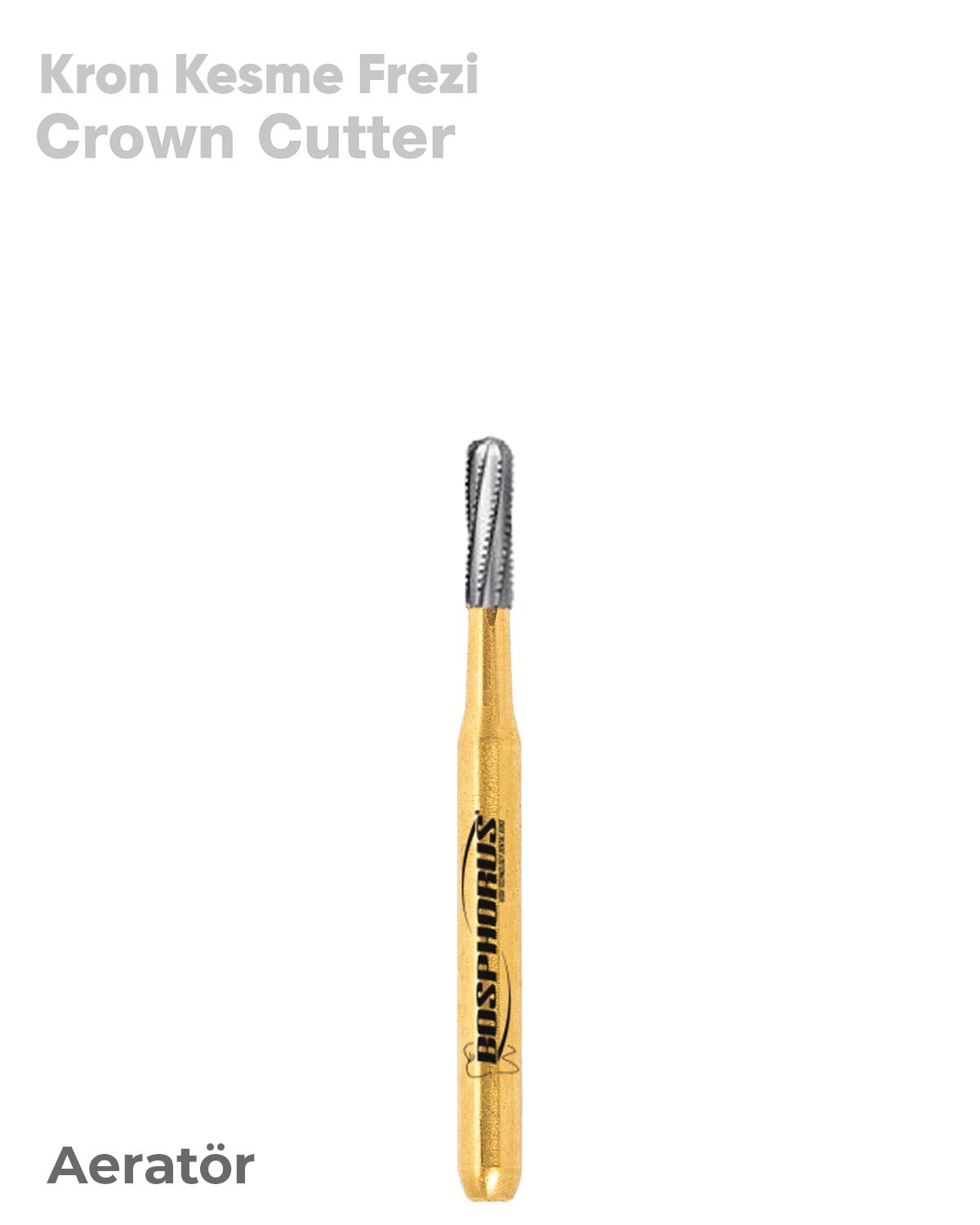 FBCB37R Aeratör Tungsten Karbit Yuvarlak Bitim Silindir, Kron Kesici Frez