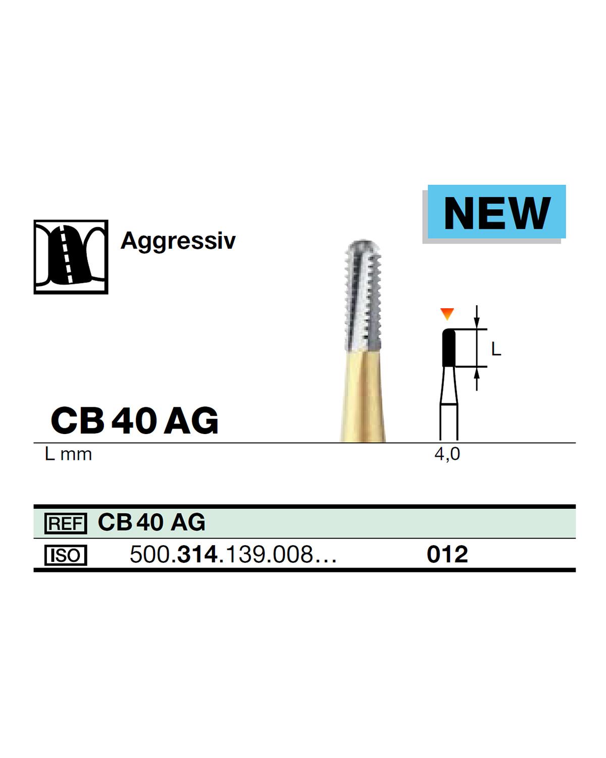 FBCB40AG Aeratör Tungsten Karbit Yuvarlak Bitim Silindir, Kron Kesici Frez